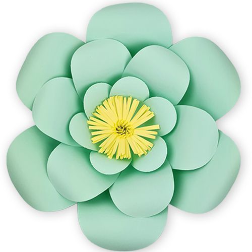 Mint Yeşili Kağıt Çiçek 1 Adet (30 cm), fiyatı
