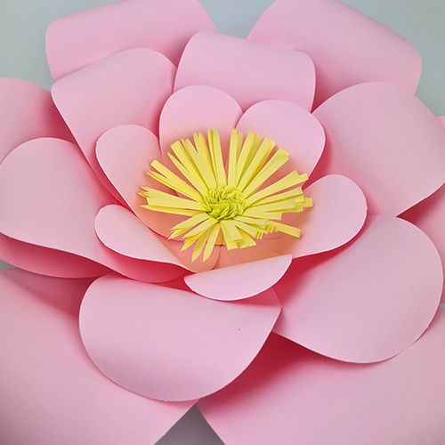 Pembe Kağıt Çiçek 1 Adet (30 cm), fiyatı