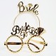 Bride To Be Plastik Gözlük Taç Set Gold 1 Adet, fiyatı