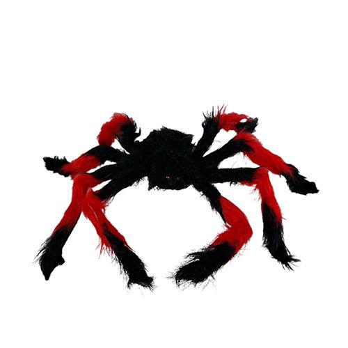 Cadılar Bayramı Halloween Örümcek Kırmızı 50 cm, fiyatı
