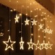 Yıldız Perde Led Işık Eklemeli Modüllü Fişli Gün Işığı 3 metre, fiyatı