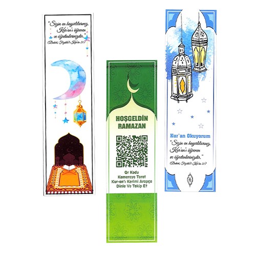 Ramazan Model 1 Kitap Ayracı (3 Adet), fiyatı