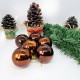 Çam Ağacı Süsleme Parlak Top Çikolata 6 Adet 6 cm, fiyatı