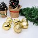 Gold Yılbaşı Top Süs Mat-Parlak-Simli-Aynalı 6 Adet 4 cm, fiyatı