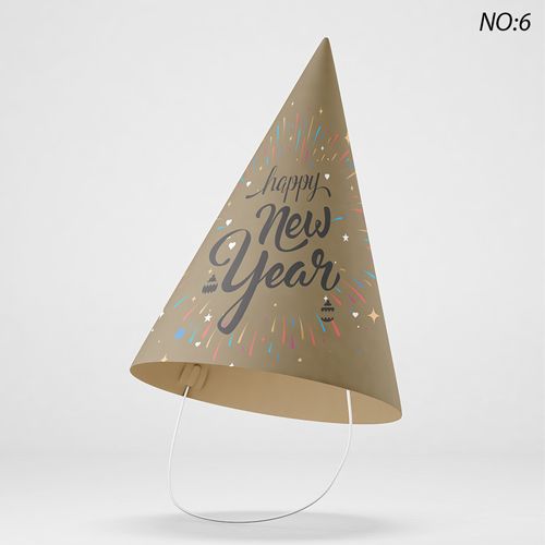 Yılbaşı Happy New Year Şapka (6 adet), fiyatı