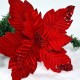 Yılbaşı Ponsetya Yapay Çiçek Kırmızı 1 Adet 35 cm, fiyatı
