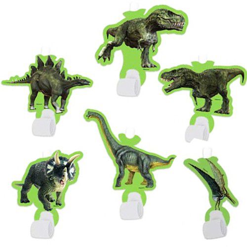 Jurassic Dinozor Parti Düdüğü 6 Adet, fiyatı
