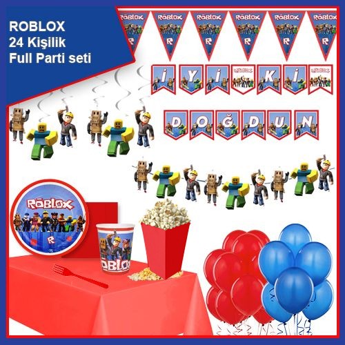 Roblox 24 Kişilik Parti Seti, fiyatı