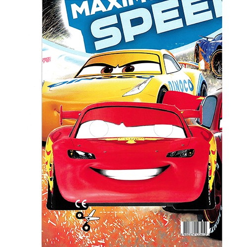 Cars Boyama Kitabı Stickerlı (16 Sayfa), fiyatı
