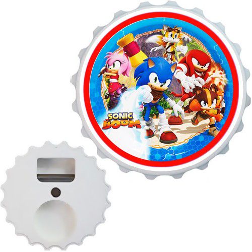 Sonic Boom Temalı Açacak Magnet 7 cm, fiyatı