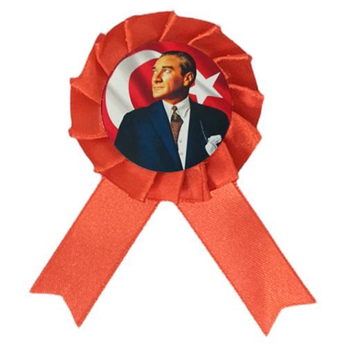 Atatürk Temalı Yaka Kokartı 6 Adet, fiyatı