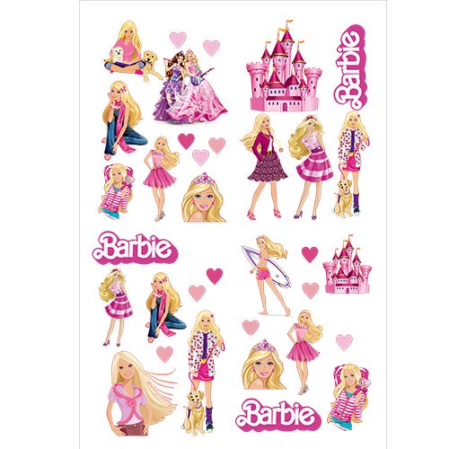 Barbie Sticker 33*48 cm, fiyatı