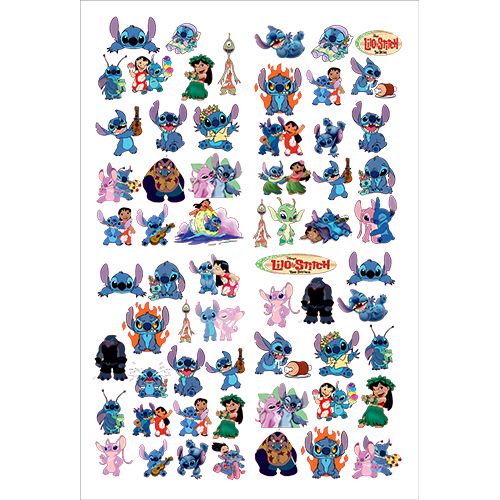Lilo ve Stitch Sticker 33*48 cm, fiyatı