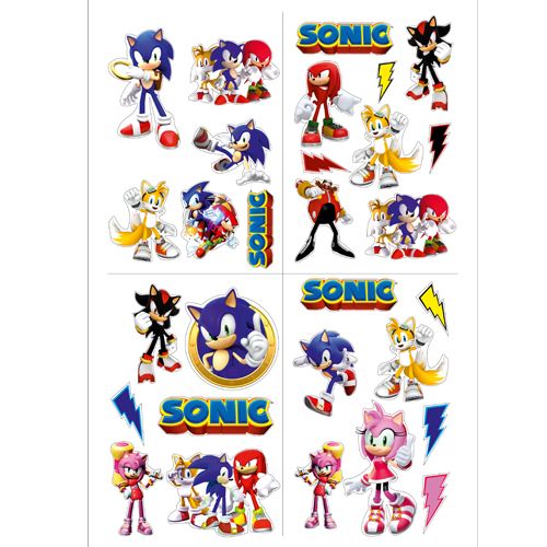 Sonic Sticker 33*48 cm, fiyatı
