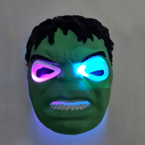 Hulk Işıklı Plastik Maske 1 Adet, fiyatı
