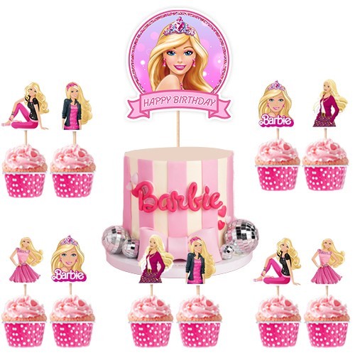 Barbie Cake Topper Set, fiyatı