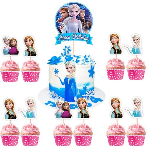 Frozen Cake Topper Set, fiyatı