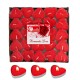 Kırmızı Kalp Tealight Mum 50 Adet, fiyatı