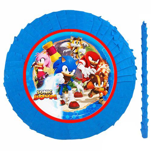 Sonic Boom Pinyata 42 cm + Sopası, fiyatı