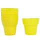 Sarı Plastik Meşrubat Lüks Bardak (10 Adet), fiyatı