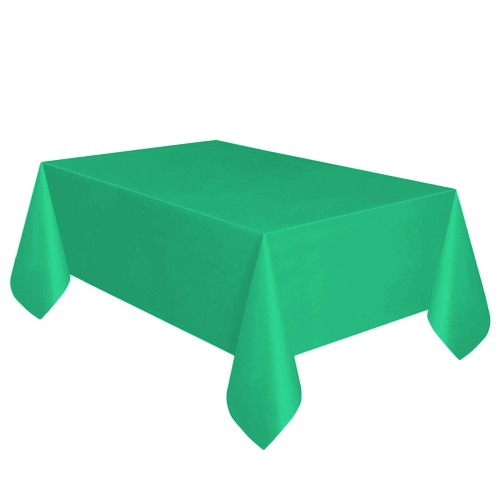 Koyu Yeşil Masa Örtüsü Plastik 120x180 cm, fiyatı