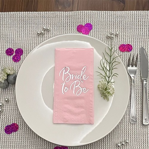 Pembe Bride To Be Peçete Gümüş Yaldızlı 16 Adet Pembe Bride To Be Peçete Gümüş Yaldızlı 16 Adet, fiyatı