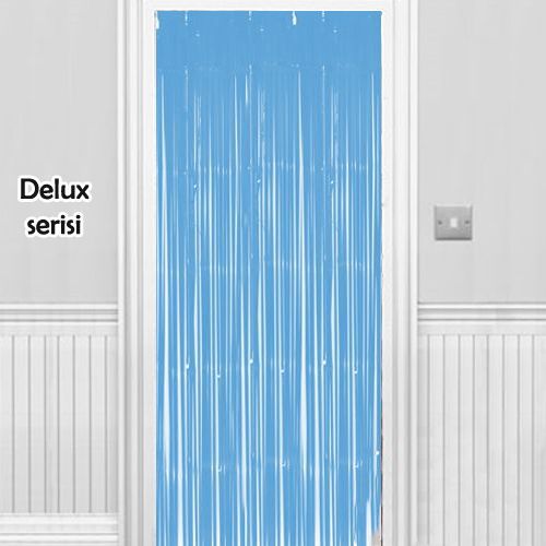 Soft Duvar ve Kapı Perdesi Açık Mavi 100*220 cm, fiyatı