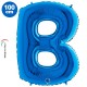 B - Harf Folyo Balon Mavi (100 cm), fiyatı