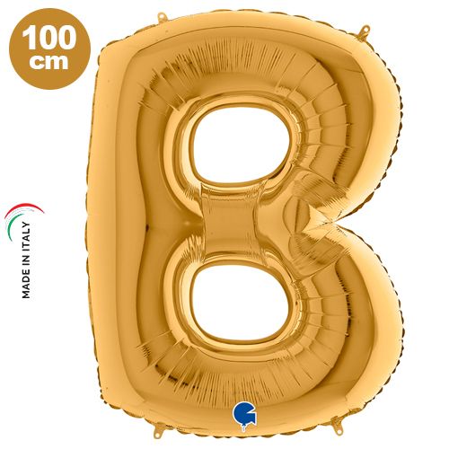B - Harf Folyo Balon Gold (100 cm), fiyatı