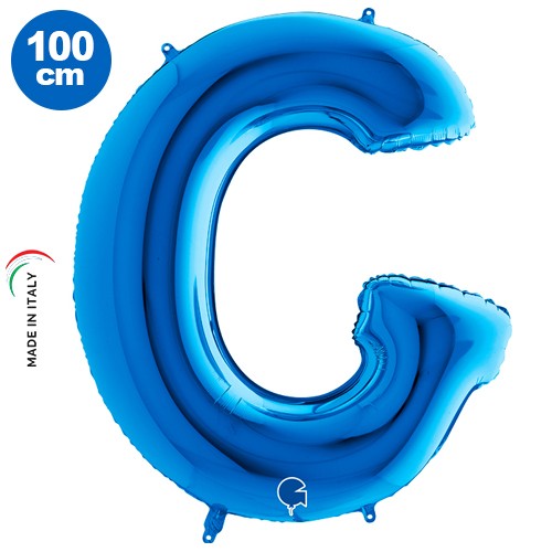 G - Harf Folyo Balon Mavi (100 cm), fiyatı