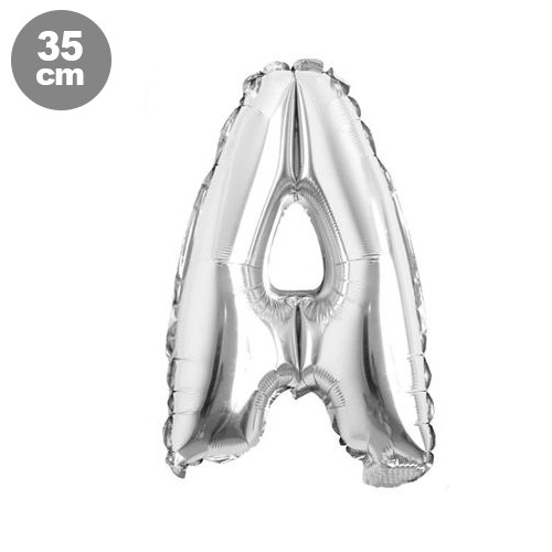 A - Harf Folyo Balon Gümüş (35 cm), fiyatı