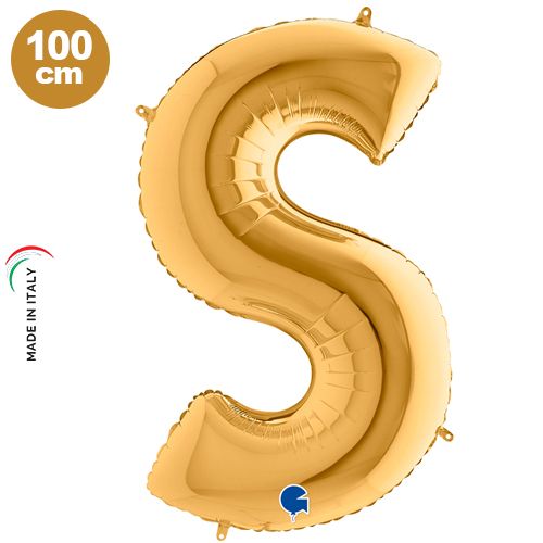 S - Harf Folyo Balon Gold (100 cm), fiyatı