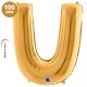 U - Harf Folyo Balon Gold (100 cm), fiyatı