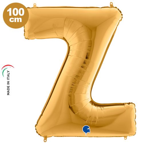 Z - Harf Folyo Balon Gold (100 cm), fiyatı