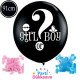 Cinsiyet Balonu Siyah 91 cm, fiyatı