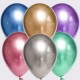 Karışık Renkli Krom Balon 5 Adet (30 cm), fiyatı