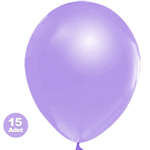 Lila Balon Metalik 15 Adet, fiyatı
