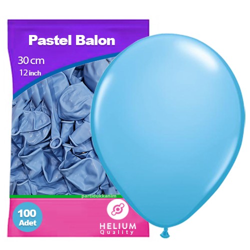 Açık Mavi Balon 100 Adet, fiyatı