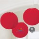 Kırmızı Yuvarlak Fener Süs 1 adet (25 cm), fiyatı
