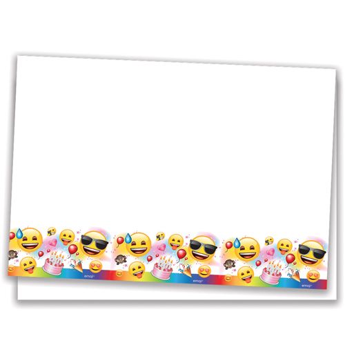 Emoji Doğum Günü Partisi Masa Örtüsü (120x180 cm) Emoji Doğum Günü Partisi Masa Örtüsü (120x180 cm), fiyatı