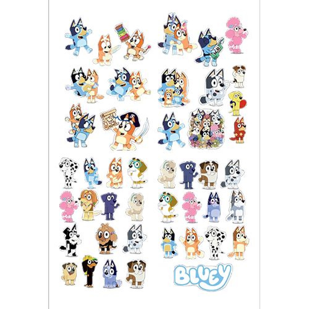 Bluey Sticker 33*48 cm - Parti Dükkanım