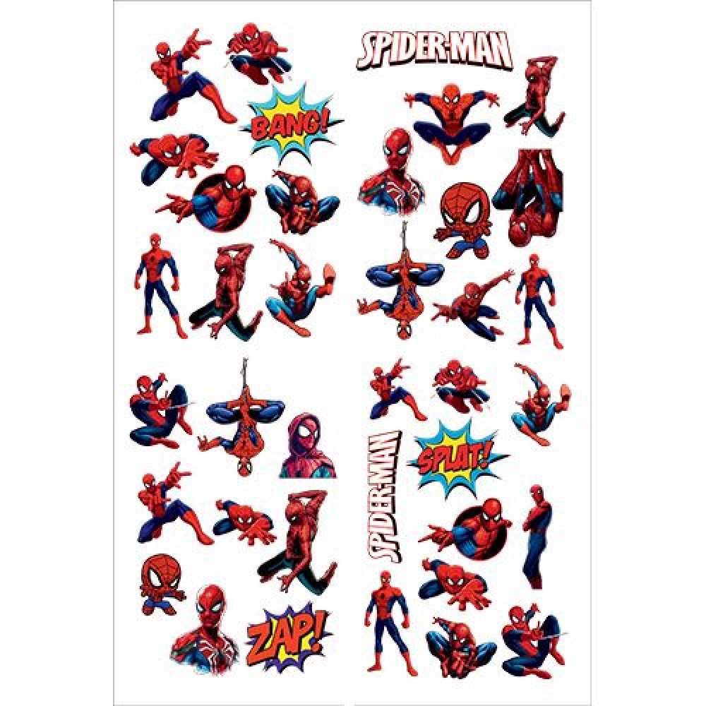 Spiderman Sticker 33*48 cm - Parti Dükkanım