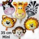 Safari Sevimli Hayvanlar Folyo Balon Seti (35 cm) 6 Adet, fiyatı