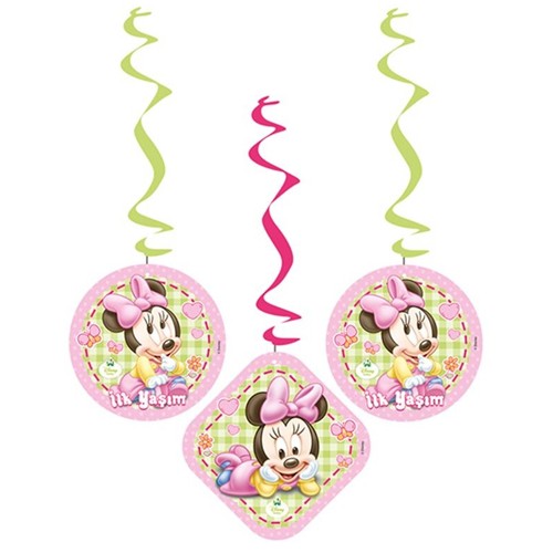 1 Yaş Baby Minnie Mouse asma süsü